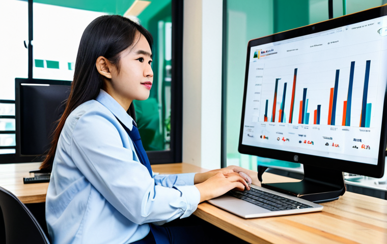 **

"A young Vietnamese professional, fully clothed in office attire, looking confidently at a laptop. The background is a modern co-working space in Ho Chi Minh City. Charts and graphs on the screen illustrate online reputation metrics. Focus on positive brand building and online presence. Safe for work, appropriate content, professional, perfect anatomy, natural proportions, family-friendly."

**